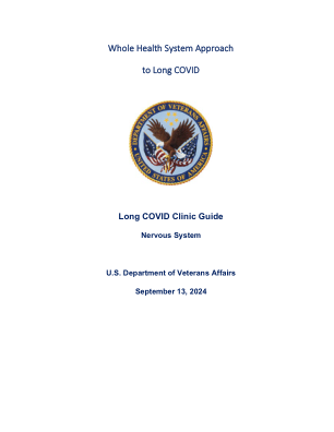 长篇 COVID 诊所指南，神经系统